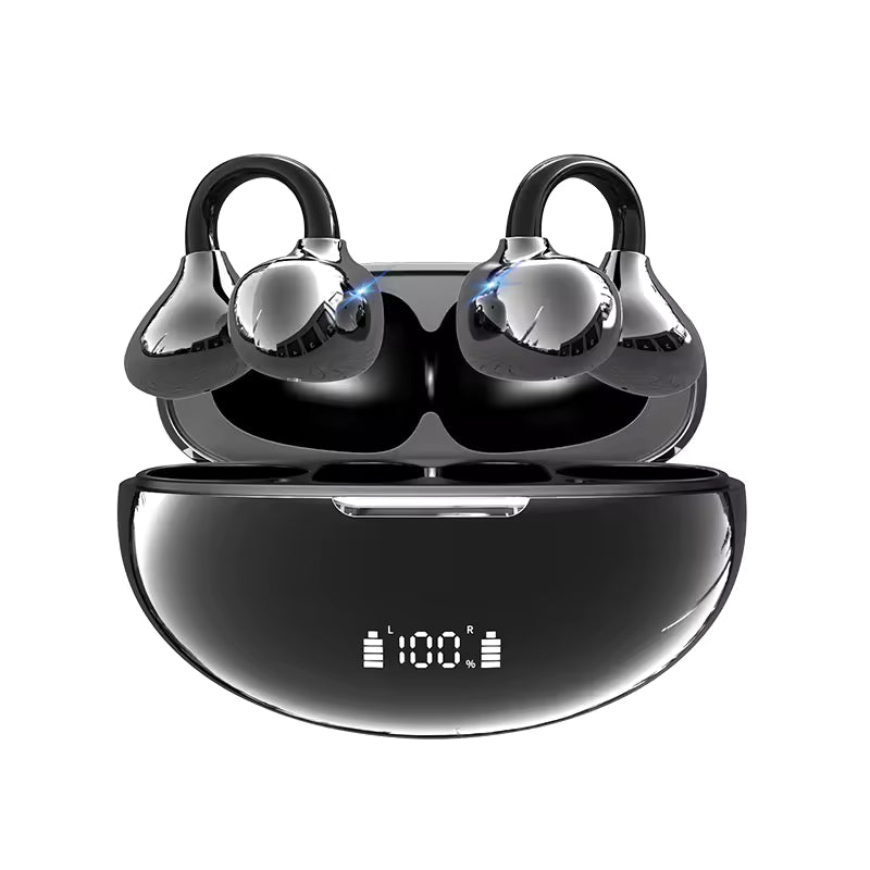 AI Translation Clip-On Wireless Earbuds with Bluetooth 5.4